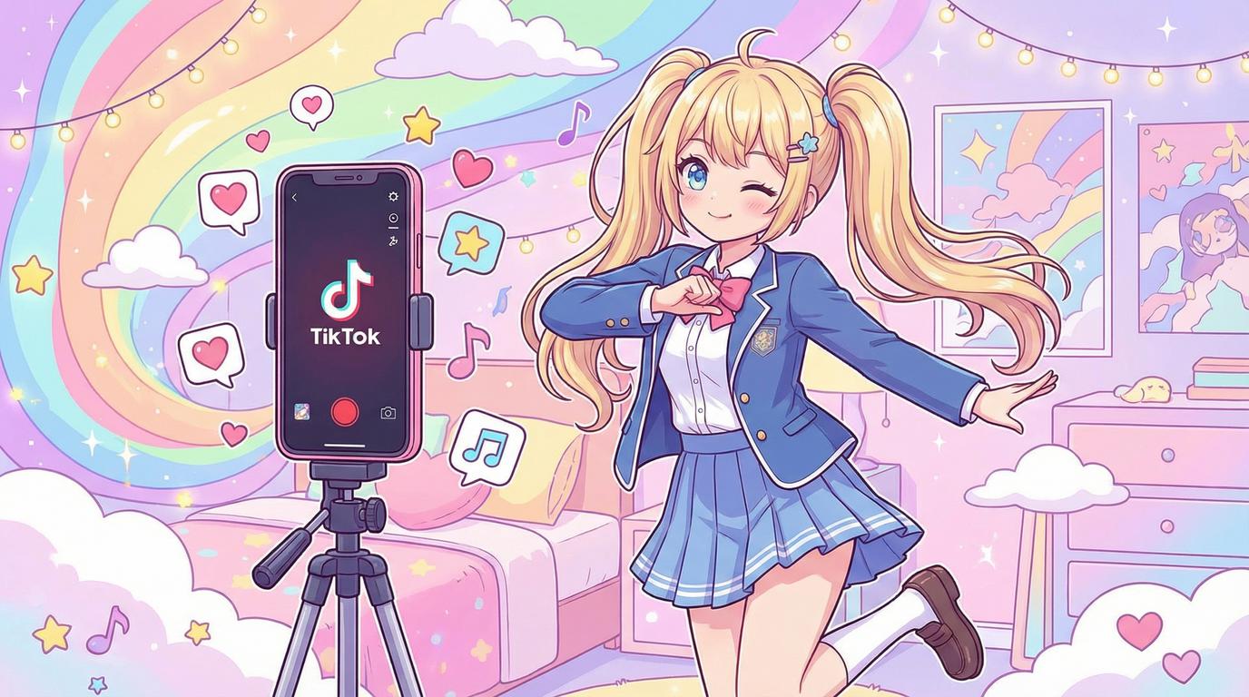 17c一起草二次元少女日常vlog视频